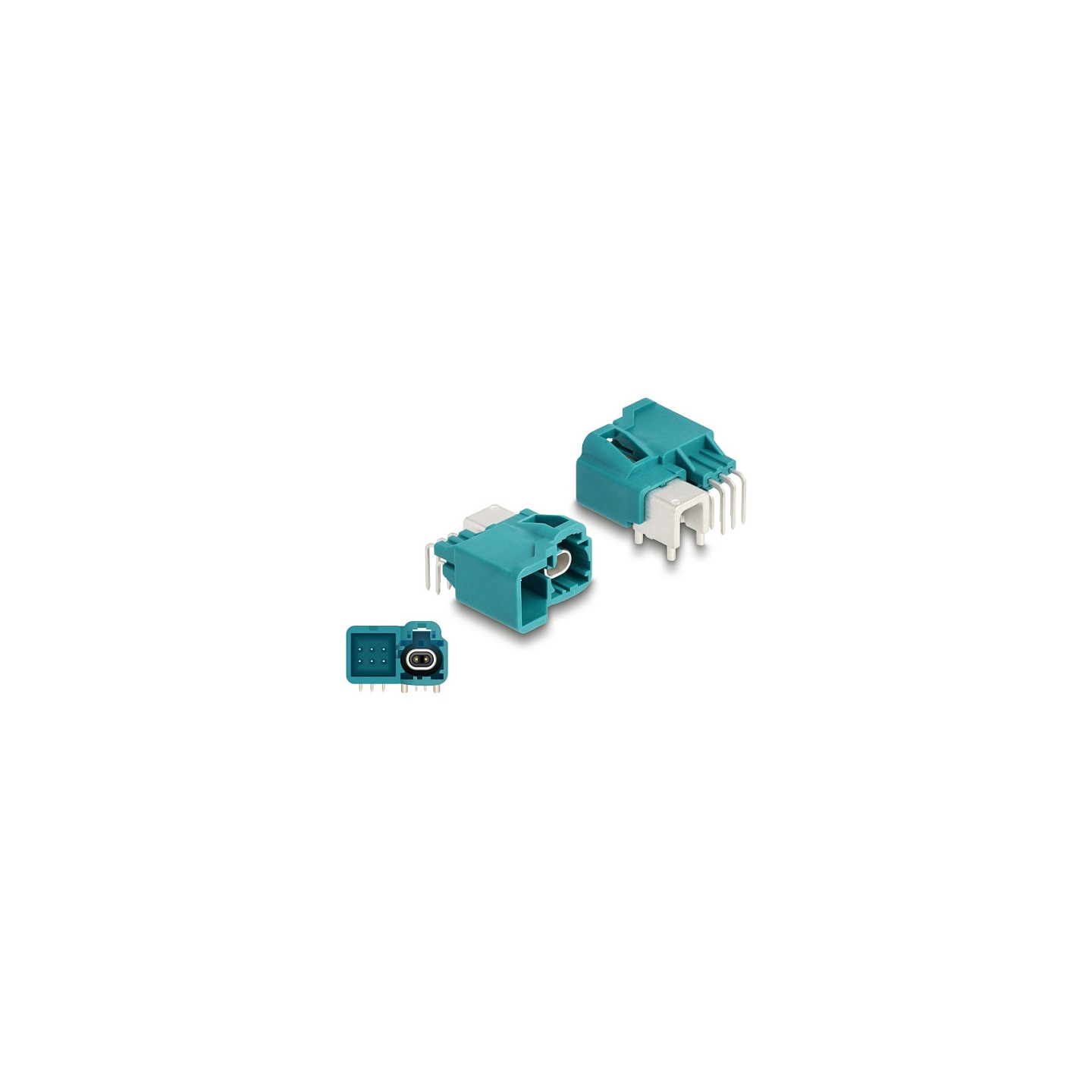 DELOCK HDMTD single + Powerpin Stecker gewinkelt fur PCB — Buy in Cyprus with Fast Delivery