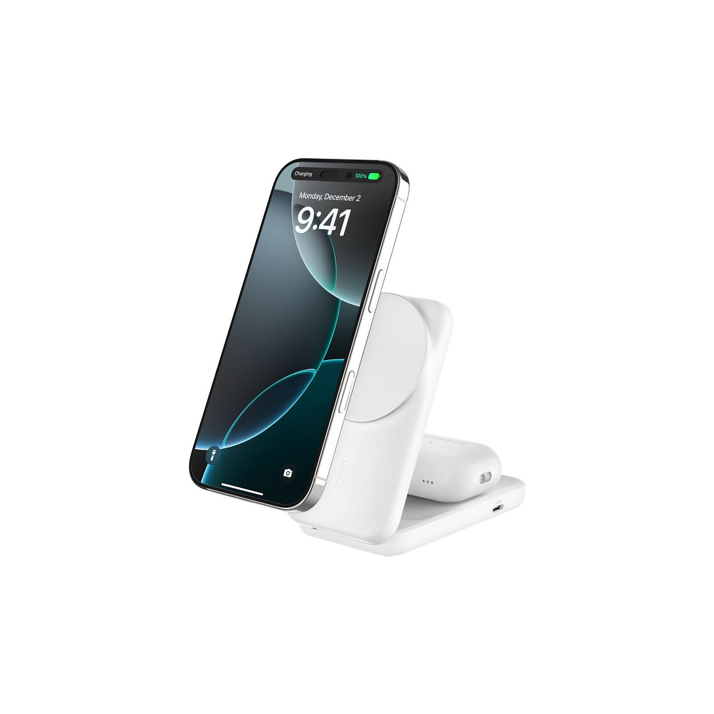 Belkin UltraCharge 25W Qi2 magn. 2-in-1 Lad.klappb.ws. WIZ038kqWH — Buy in Cyprus with Fast Delivery