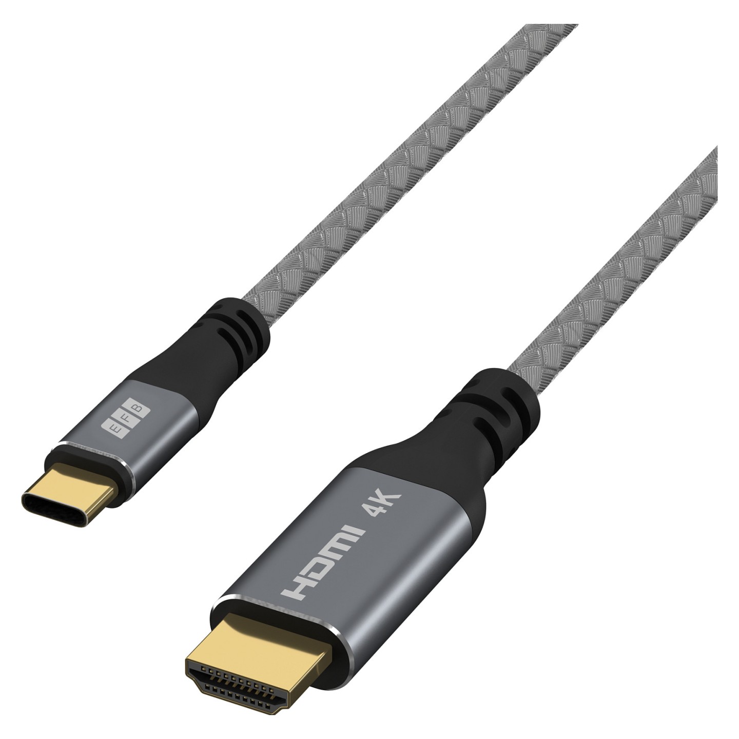 EFB USB-C auf HDMI Kabel 4K30Hz 1.8m grau — Buy in Cyprus with Fast Delivery