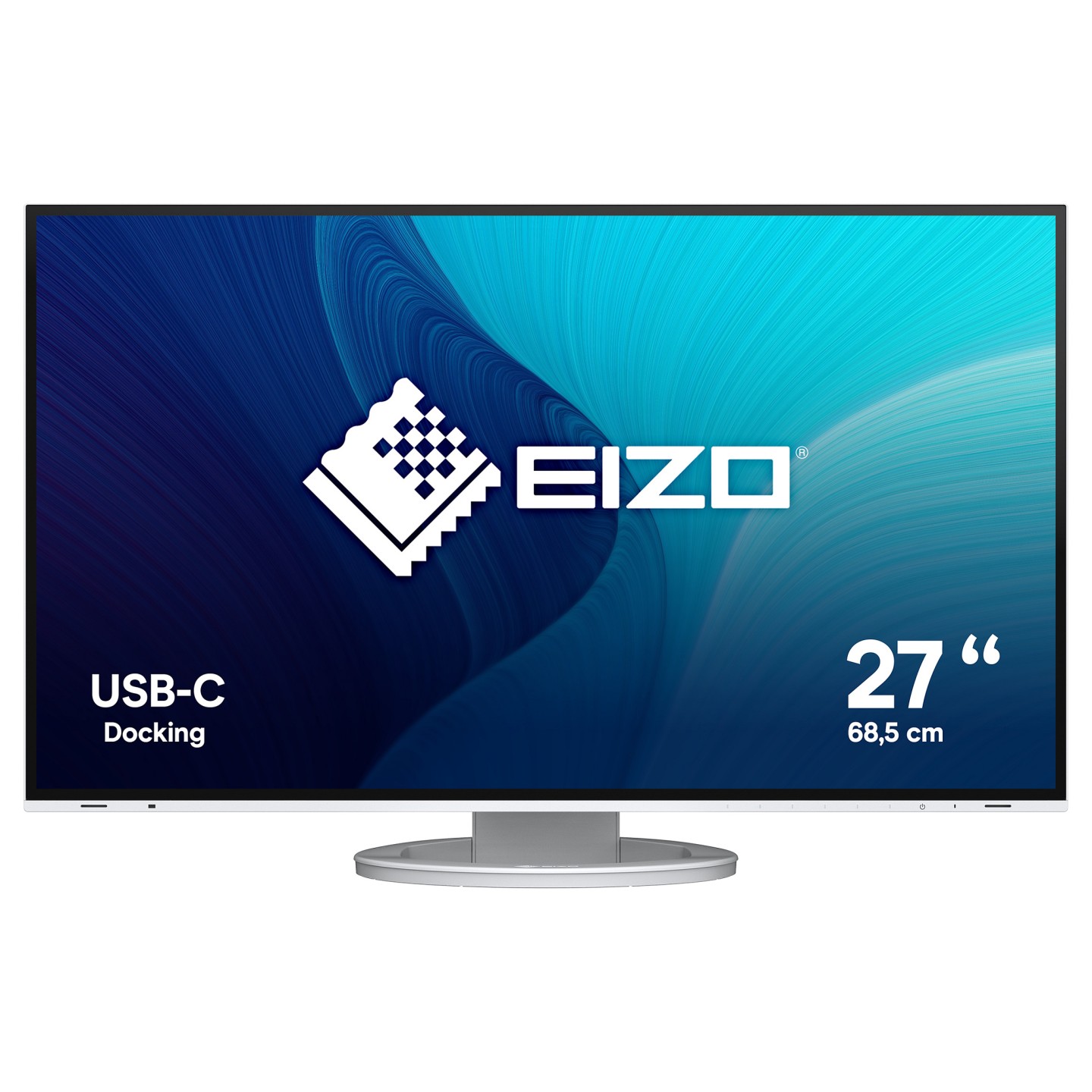 EIZO 68.5cm (27') EV2781-WT 16:9 HDMI+DP+USB-C IPS white — Buy in Cyprus with Fast Delivery