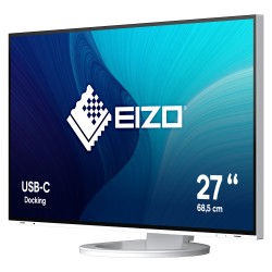EIZO 68.5cm (27') EV2781-WT 16:9 HDMI+DP+USB-C IPS white — Buy in Cyprus with Fast Delivery