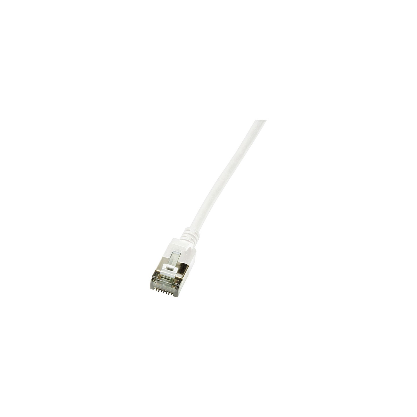 Logilink Patchkabel CAT6A U FTP TPE SlimLine weiß 0.5m — Buy in Cyprus with Fast Delivery