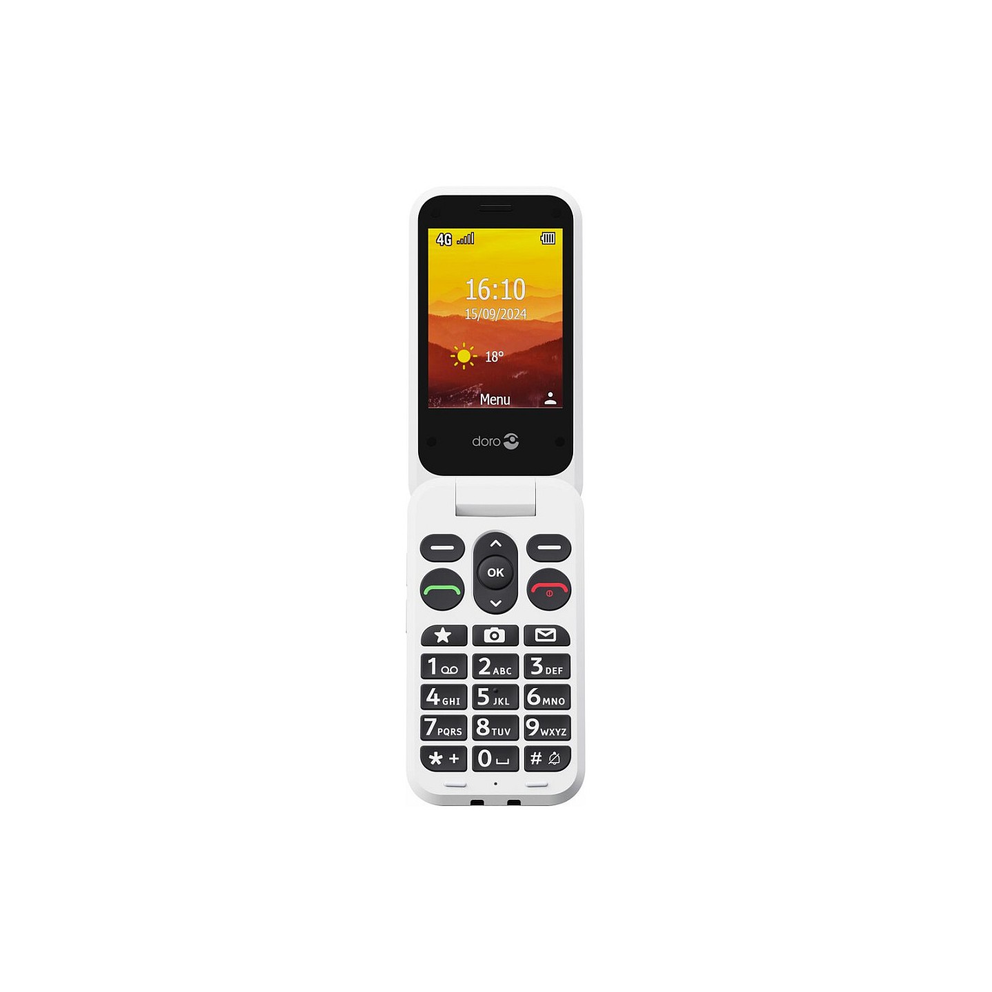Doro Leva L20 red white — Buy in Cyprus with Fast Delivery