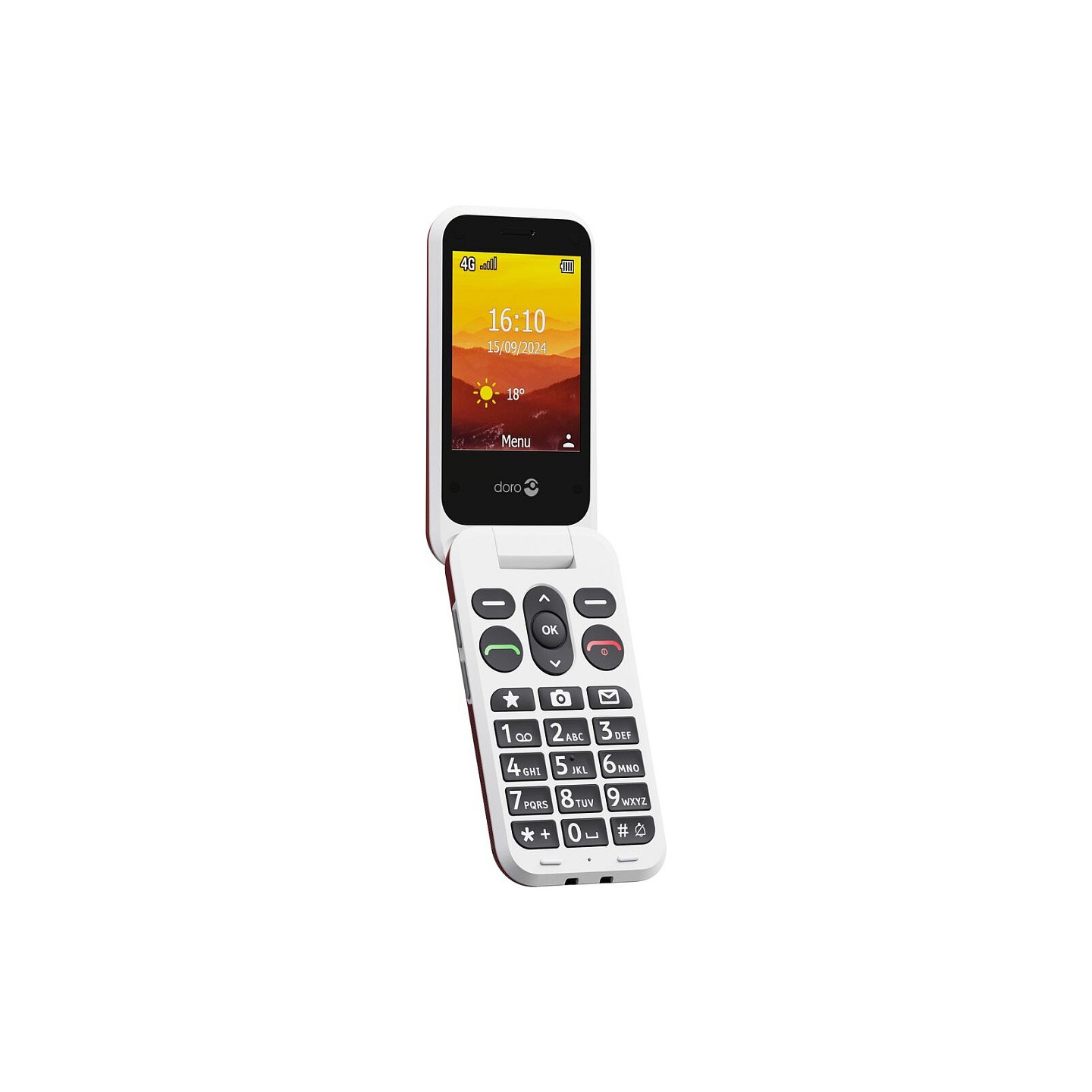 Doro Leva L20 red white — Buy in Cyprus with Fast Delivery