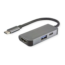 VALUE Display Adapter USB Typ C - HDMI + USB 3.2 Gen 1 A + Typ C PD — Buy in Cyprus with Fast Delivery