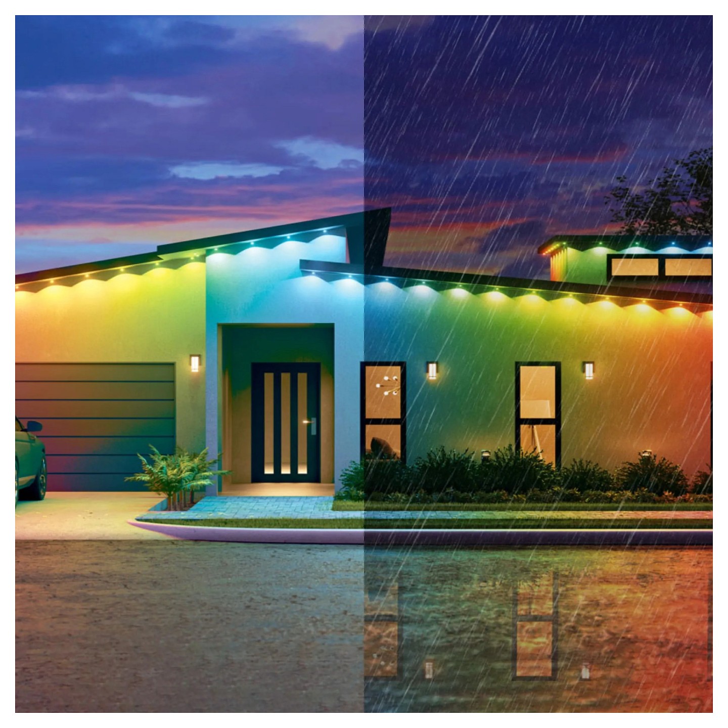 Nanoleaf Multicolor Außenwandleuchten Starterpack 15 m — Buy in Cyprus with Fast Delivery