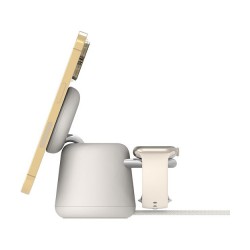Belkin BOOST Charge PRO 15W mag. Lad.Qi2 2in1 sand WIZ027vfH37 — Buy in Cyprus with Fast Delivery