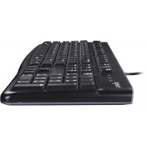 Logitech K120 - Wired USB Full-Size (100%) AZERTY French Keyboard - Black — Buy in Cyprus with Fast Delivery