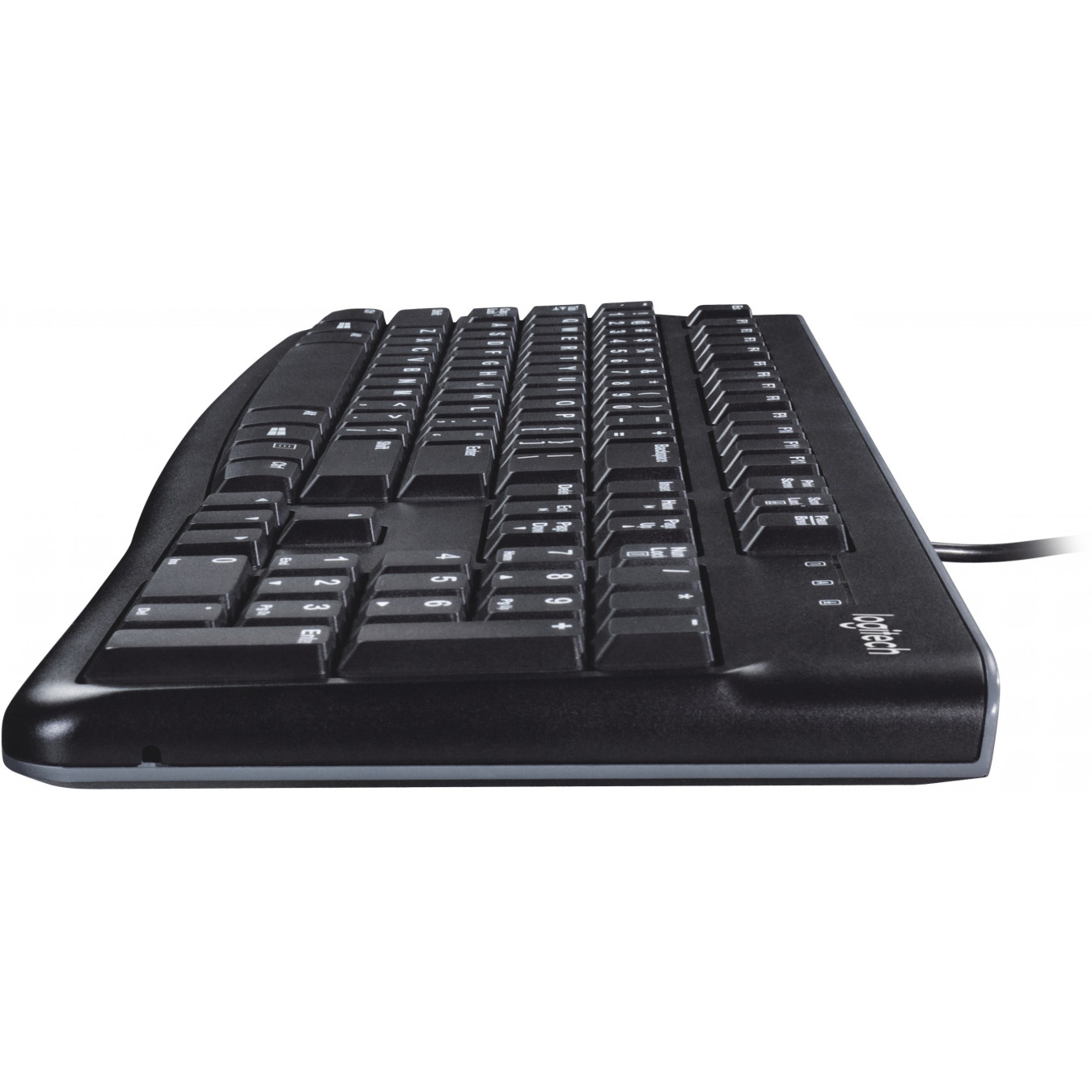 Logitech K120 - Wired USB Full-Size (100%) AZERTY French Keyboard - Black — Buy in Cyprus with Fast Delivery
