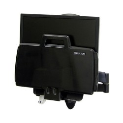 ERGOTRON Combo Arm der Serie 200 schwarz fuer LCD bis 61cm 24 Zoll Tastatur Maus Handballenauflage und Barcode Lesege...