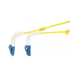 Synergy21 LWL-2-Faser-Patchk. 20mtr.LC-LC. 9 125um. OS2. AD2mm. flexible Knickschutztülle. G657.A2.