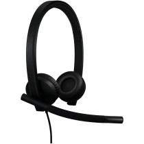 Logitech H570e USB-A Stereo Headset - Wired On-ear, Black, In-line Controls — Buy in Cyprus with Fast Delivery
