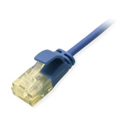 Equip Patchkabel Cat6A SlimFlex U UTP 5.00m blau LSZH 2xRJ45 Polybeutel — Buy in Cyprus with Fast Delivery