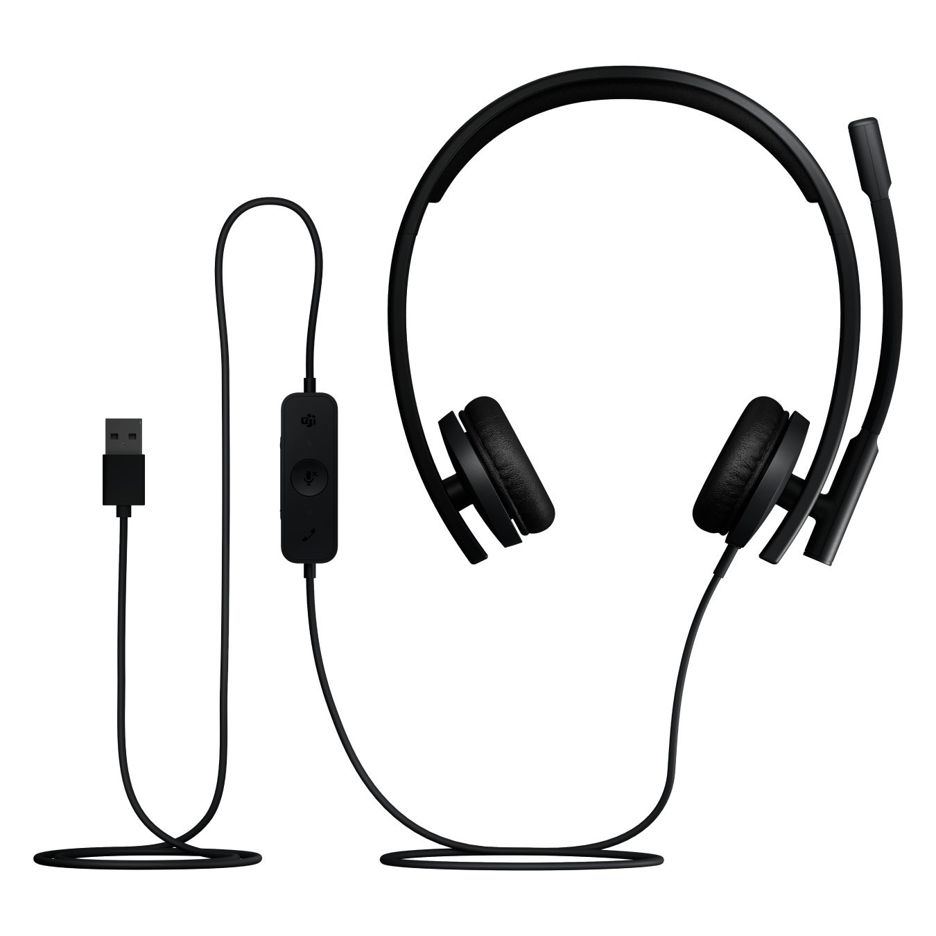 Logitech H570e USB-A Stereo Headset - Wired On-ear, Black, In-line Controls — Buy in Cyprus with Fast Delivery