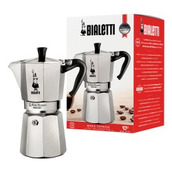 Bialetti Moka Express - silber - Aluminium - für 18 Tassen — Buy in Cyprus with Fast Delivery