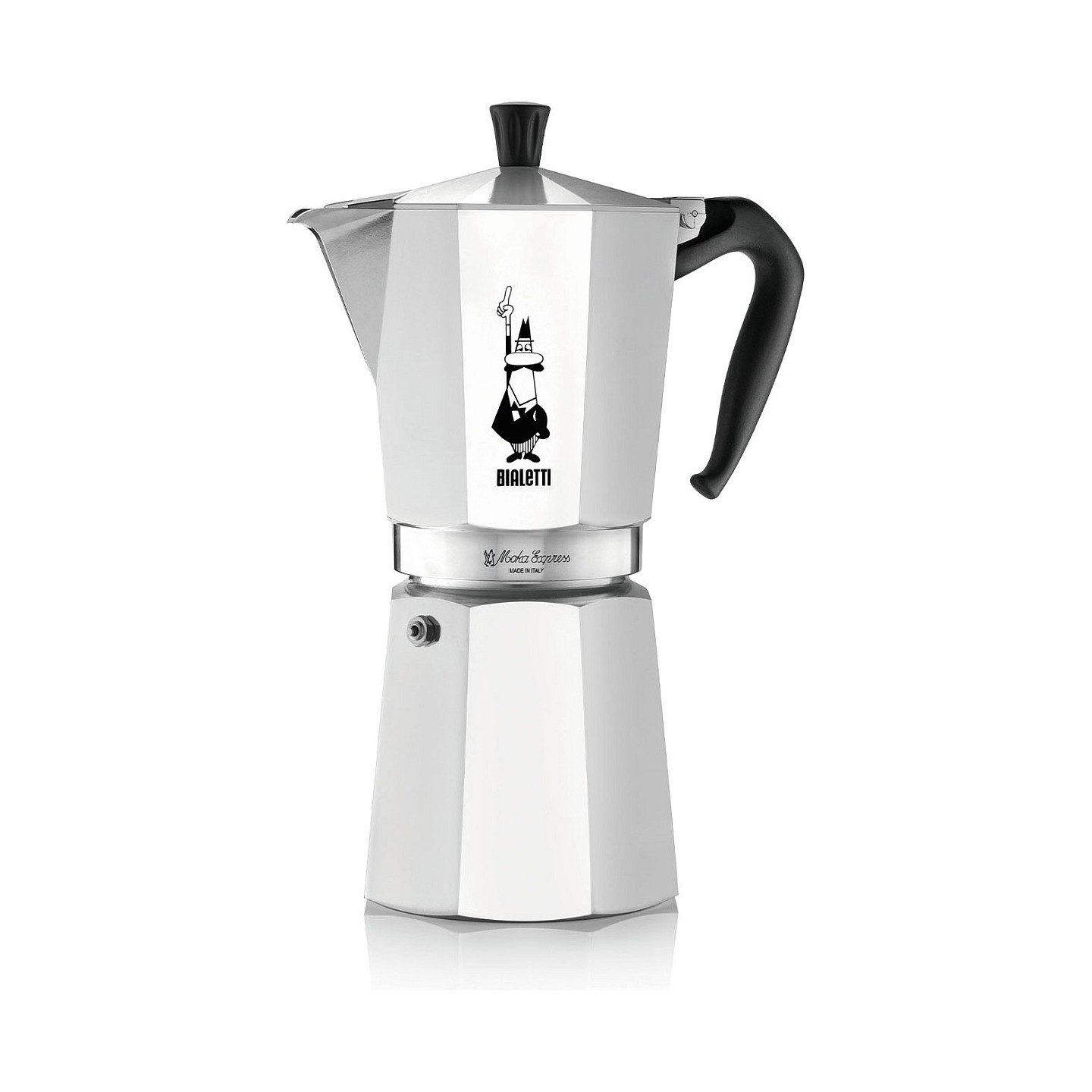 Bialetti Moka Express - silber - Aluminium - für 18 Tassen — Buy in Cyprus with Fast Delivery