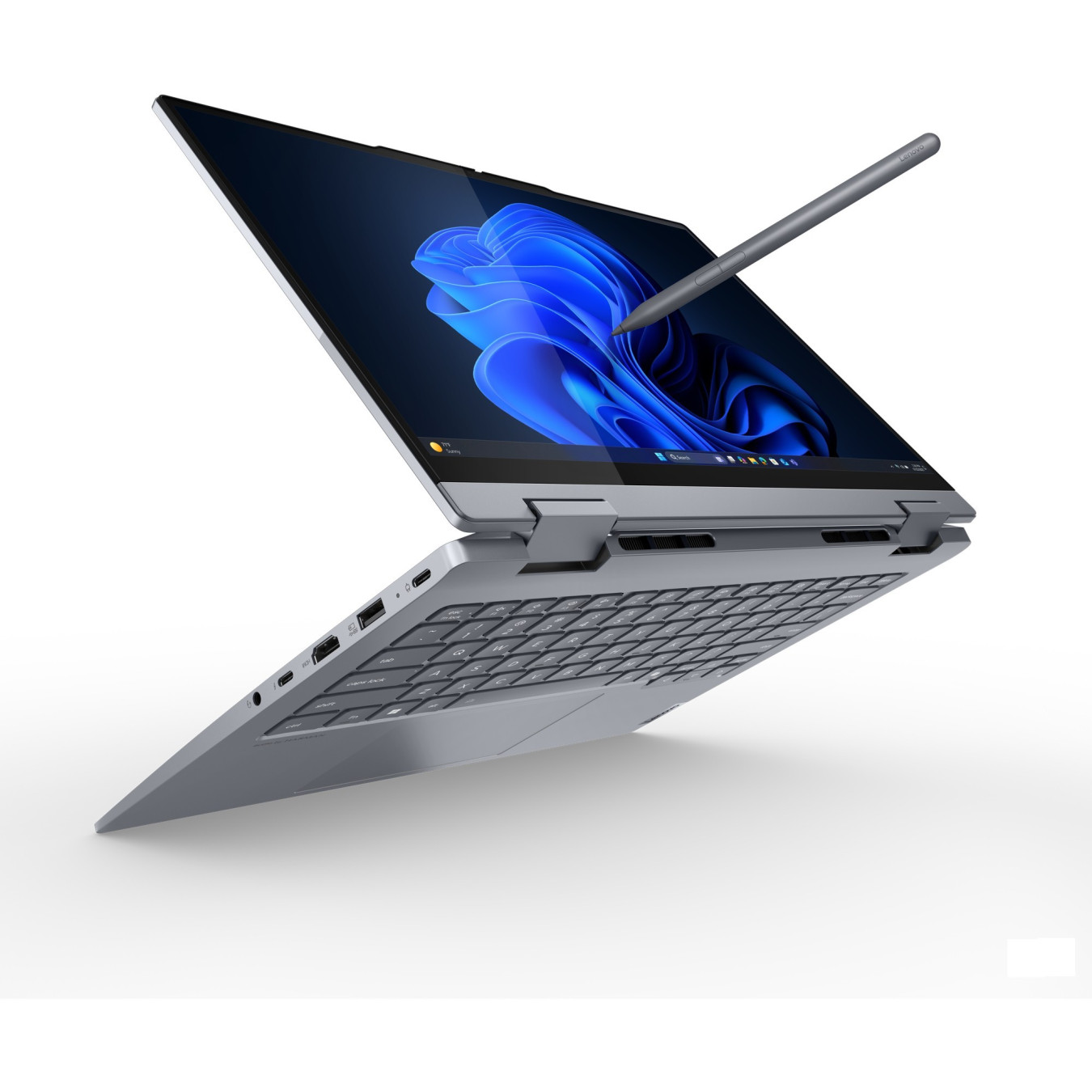 Lenovo ThinkBook 14 2-in-1 G5 - 255U - Luna Grey, 32GB DDR5, 1TB PCIe4.0 SSD, Intel Core Ultra 7 up to 5.2GHz, 14in WUXGA