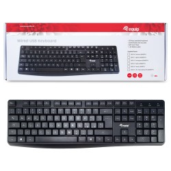Equip Kabelgebundene USB Keyboard schwarz. italieni — Buy in Cyprus with Fast Delivery