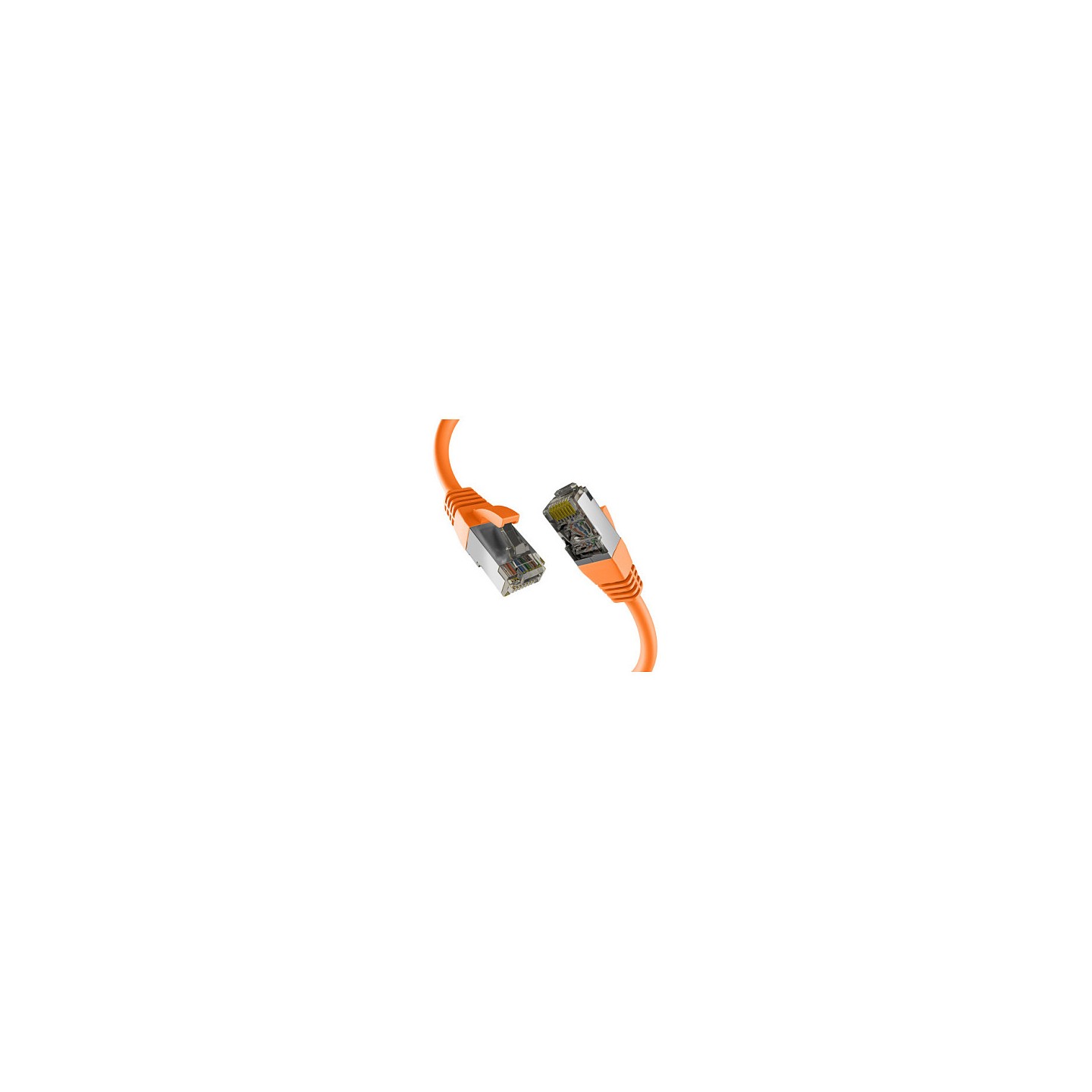 EFB RJ45 Patchkabel S FTP PIMF Cat8.1 1.00m oragne — Buy in Cyprus with Fast Delivery