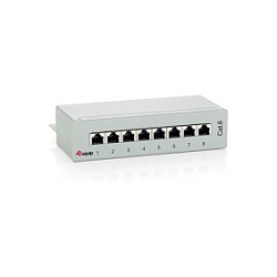 Equip Patchpanel 8x RJ45 Cat6 FTP Desktop ISO IEC hellgrau — Buy in Cyprus with Fast Delivery