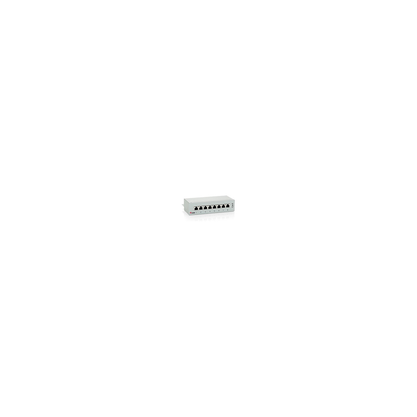 Equip Patchpanel 8x RJ45 Cat6 FTP Desktop ISO IEC hellgrau — Buy in Cyprus with Fast Delivery