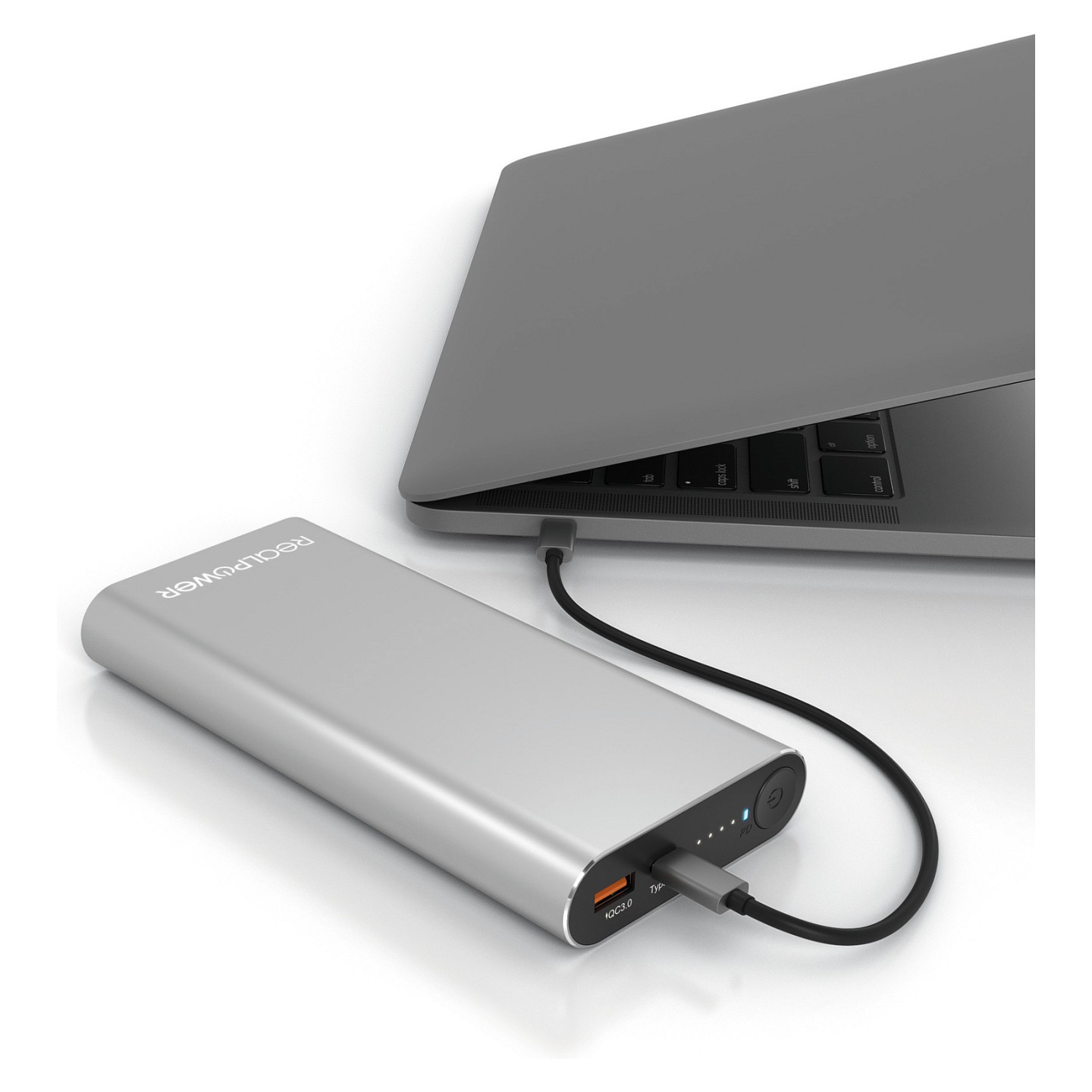 RealPower Powerbank PB-20000PD Pro Set silber 20.000mAh — Buy in Cyprus with Fast Delivery