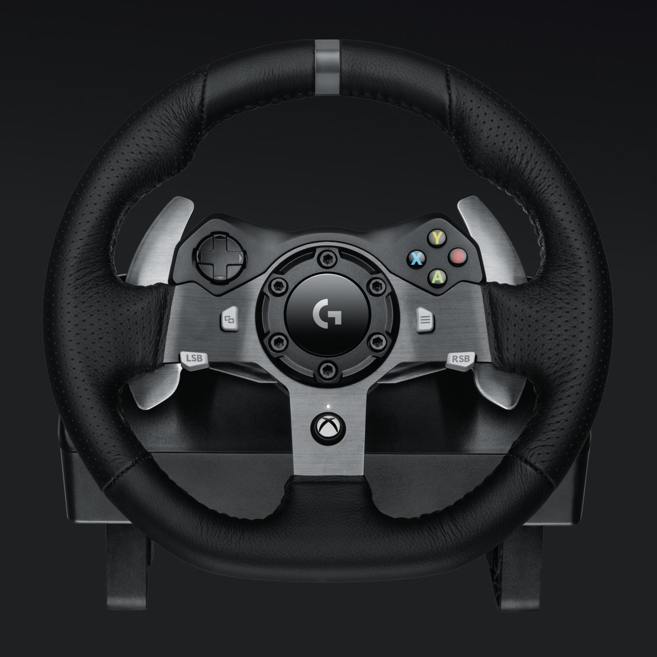 Logitech G920 Driving Force Racing Wheel - G920 - Black, USB Wired, Force Feedback, Wheel + Pedals