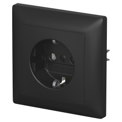 BUSCH JAEGER BJ 20 EUJ-915 SCHUKO® Unterputz-Steckdose Vollplatte Busch-balance® SI — Buy in Cyprus with Fast Delivery