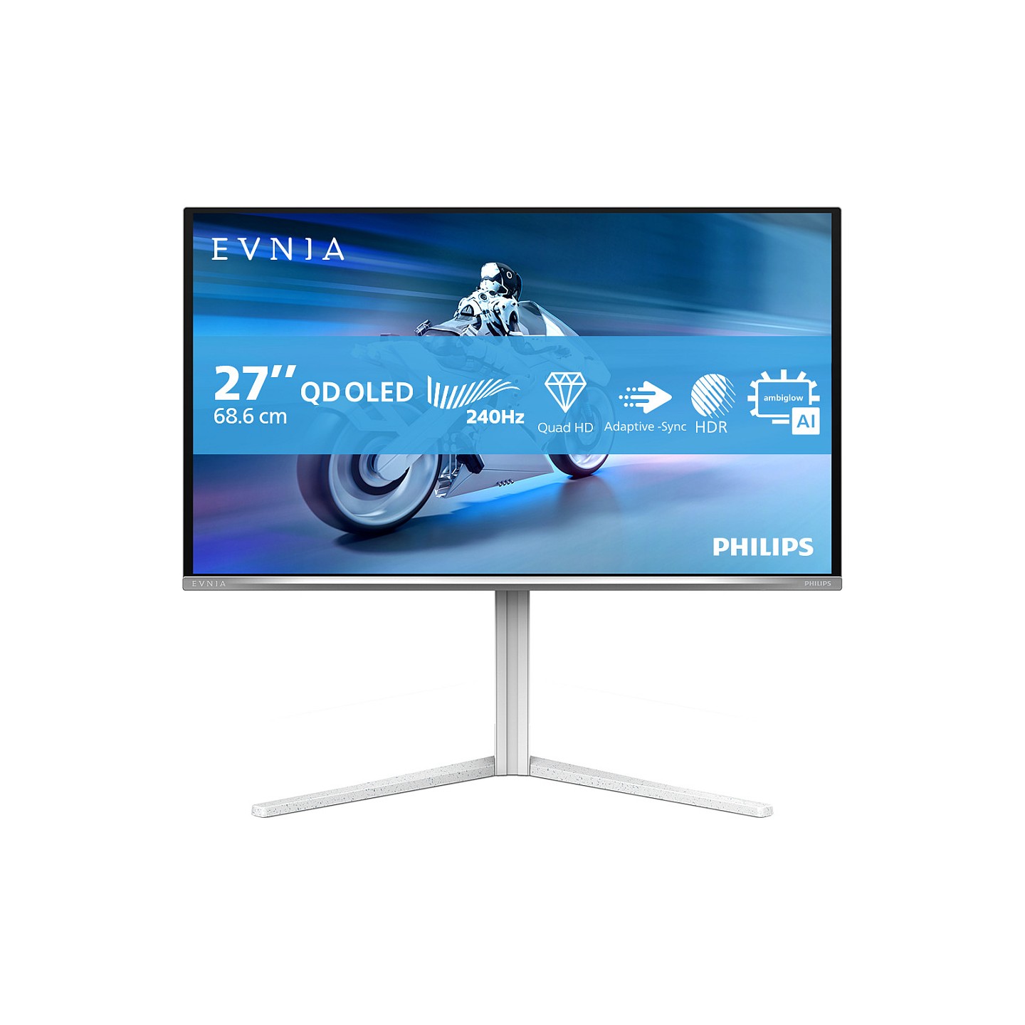 Philips Evnia 27M2N6501L Quad HD Gaming Display 67.3 cm (26.5') — Buy in Cyprus with Fast Delivery