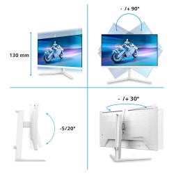 Philips Evnia 27M2N6501L Quad HD Gaming Display 67.3 cm (26.5') — Buy in Cyprus with Fast Delivery