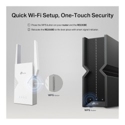 TP-Link RE235BE BE3600 Dual-Band Wi-Fi 7 WLAN Repeater — Buy in Cyprus with Fast Delivery