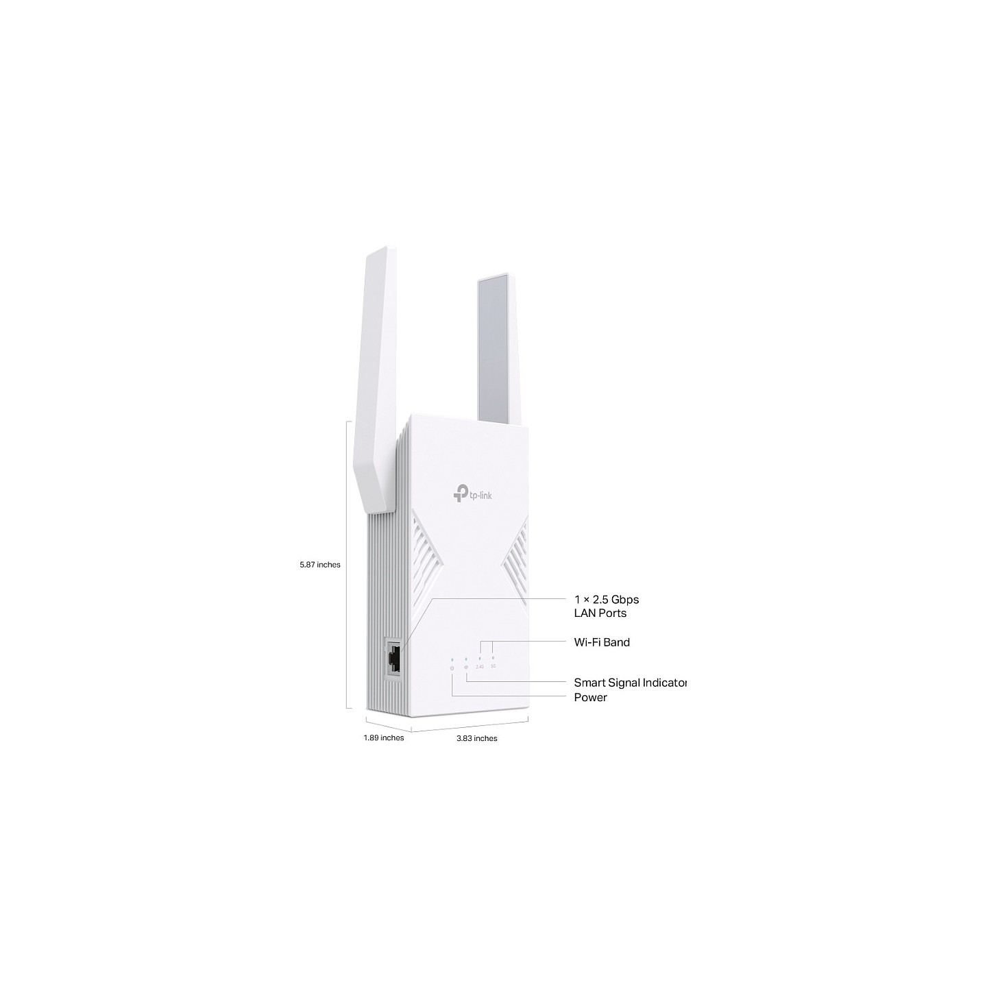 TP-Link RE235BE BE3600 Dual-Band Wi-Fi 7 WLAN Repeater — Buy in Cyprus with Fast Delivery