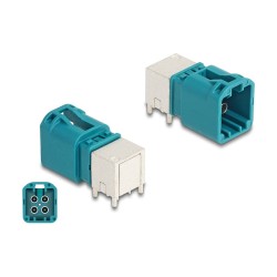 DELOCK Mini FAKRA Z Stecker quad gewinkelt B-Typ PCB — Buy in Cyprus with Fast Delivery