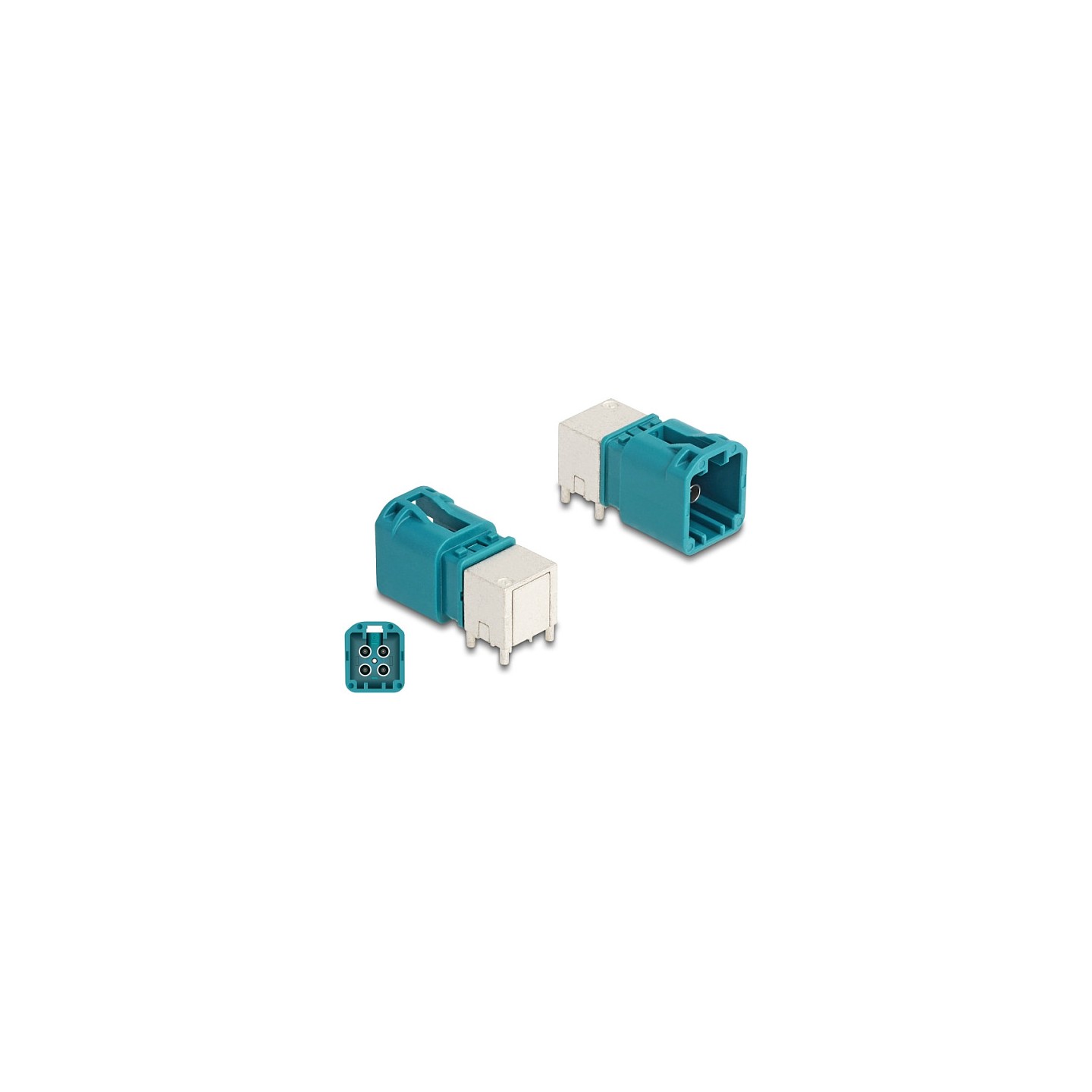 DELOCK Mini FAKRA Z Stecker quad gewinkelt B-Typ PCB — Buy in Cyprus with Fast Delivery