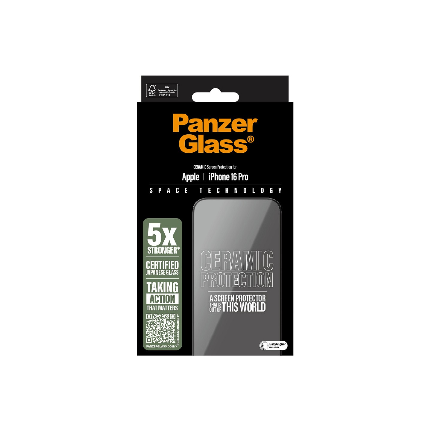 PanzerGlass Ceramic iPhone 16 Pro UWF — Buy in Cyprus with Fast Delivery