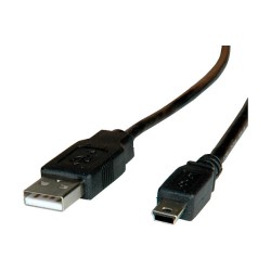 ROLINE USB2.0 KABEL A-5PMINI 1 8M — Buy in Cyprus with Fast Delivery