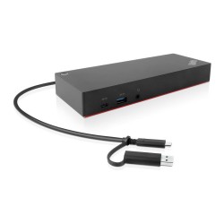 D Lenovo ThinkPad Hybrid USB-C with USB-A Dock - Docking Station - USB-C - 2 x HDMI. 2 x DP US