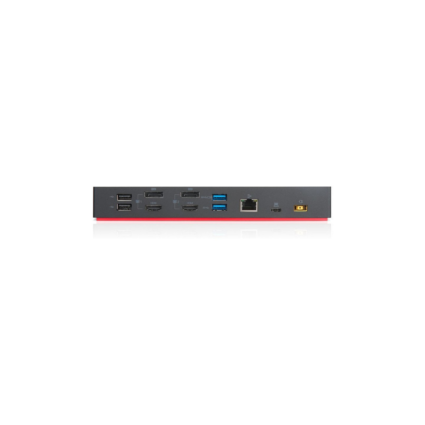 D Lenovo ThinkPad Hybrid USB-C with USB-A Dock - Docking Station - USB-C - 2 x HDMI. 2 x DP US