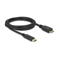 DELOCK USB 5 Gbps Kabel USB Type-C Stecker zu USB Typ Micro-B Stecker 2 m — Buy in Cyprus with Fast Delivery
