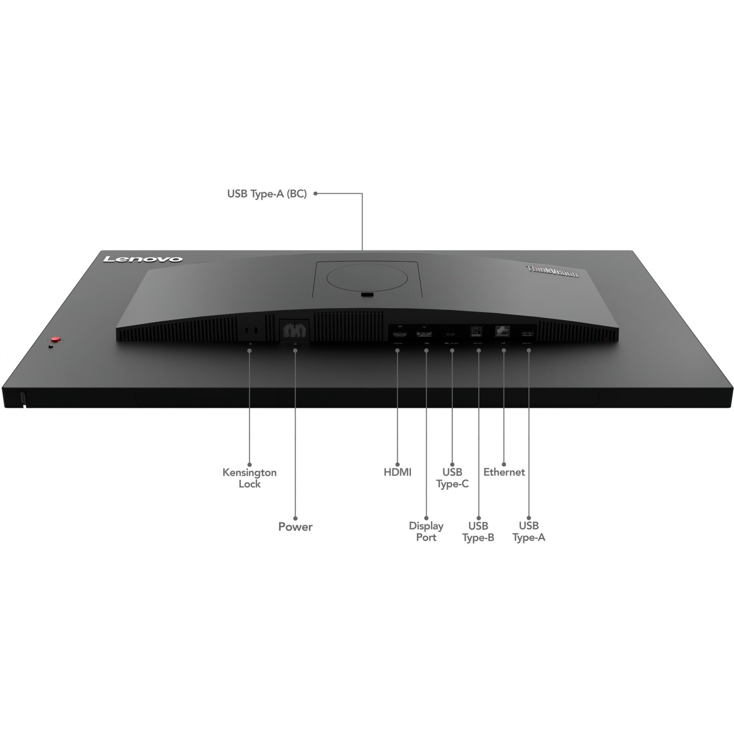 Lenovo ThinkVision T32p-30 31.5" 4K IPS Monitor 60Hz 4ms USB-C 90W Pivot Black (Boxed) — Buy in Cyprus with Fast Delivery