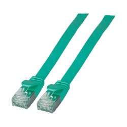EFB RJ45 Flachpatchkabel U FTP Cat.6A PVC 1.50m grün — Buy in Cyprus with Fast Delivery