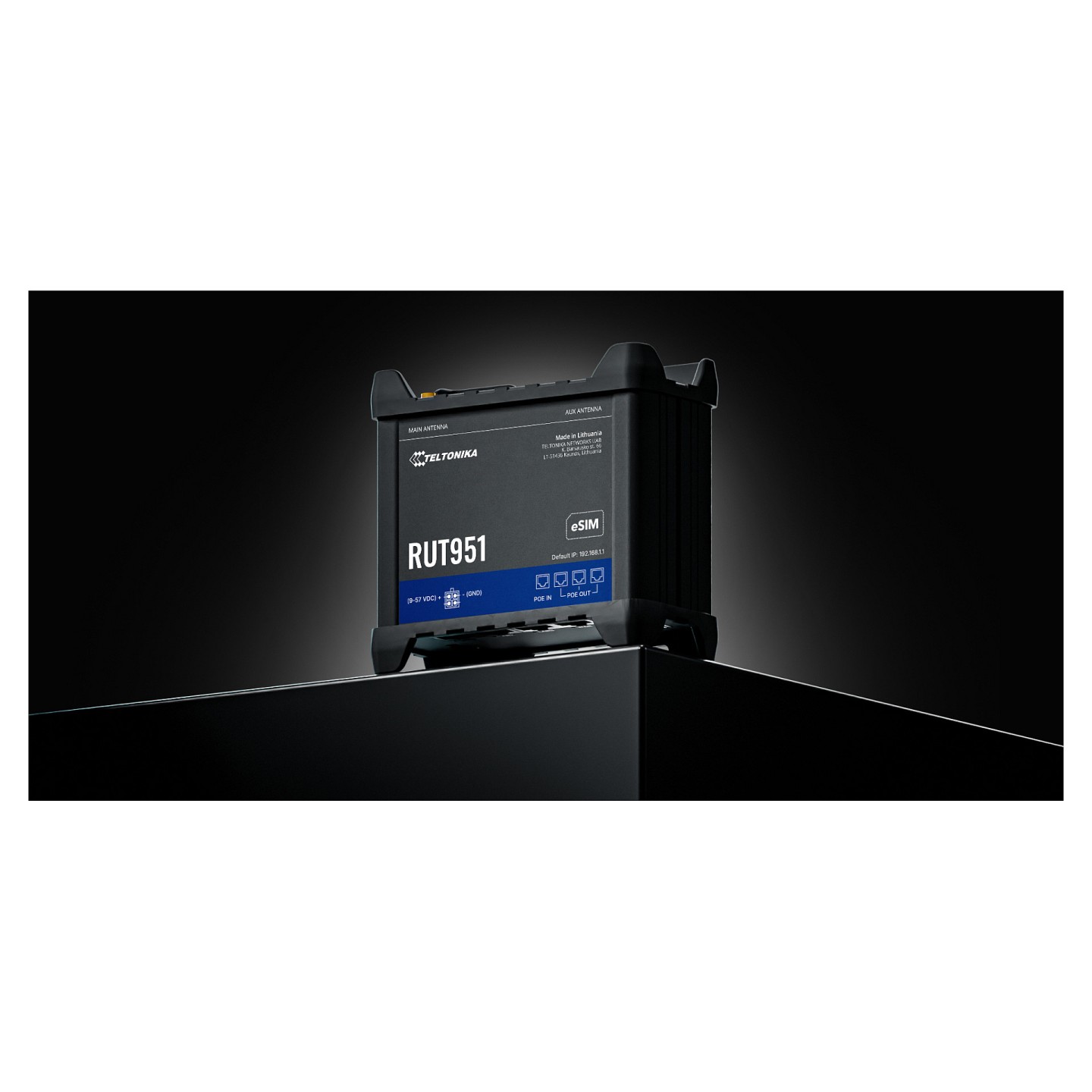 Teltonika · Router · RUT951 PoE + · LTE Modem Router WLAN · PoE+ with PSU — Buy in Cyprus with Fast Delivery