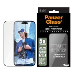 PanzerGlass Ceramic iPhone 16 15 UWF — Buy in Cyprus with Fast Delivery