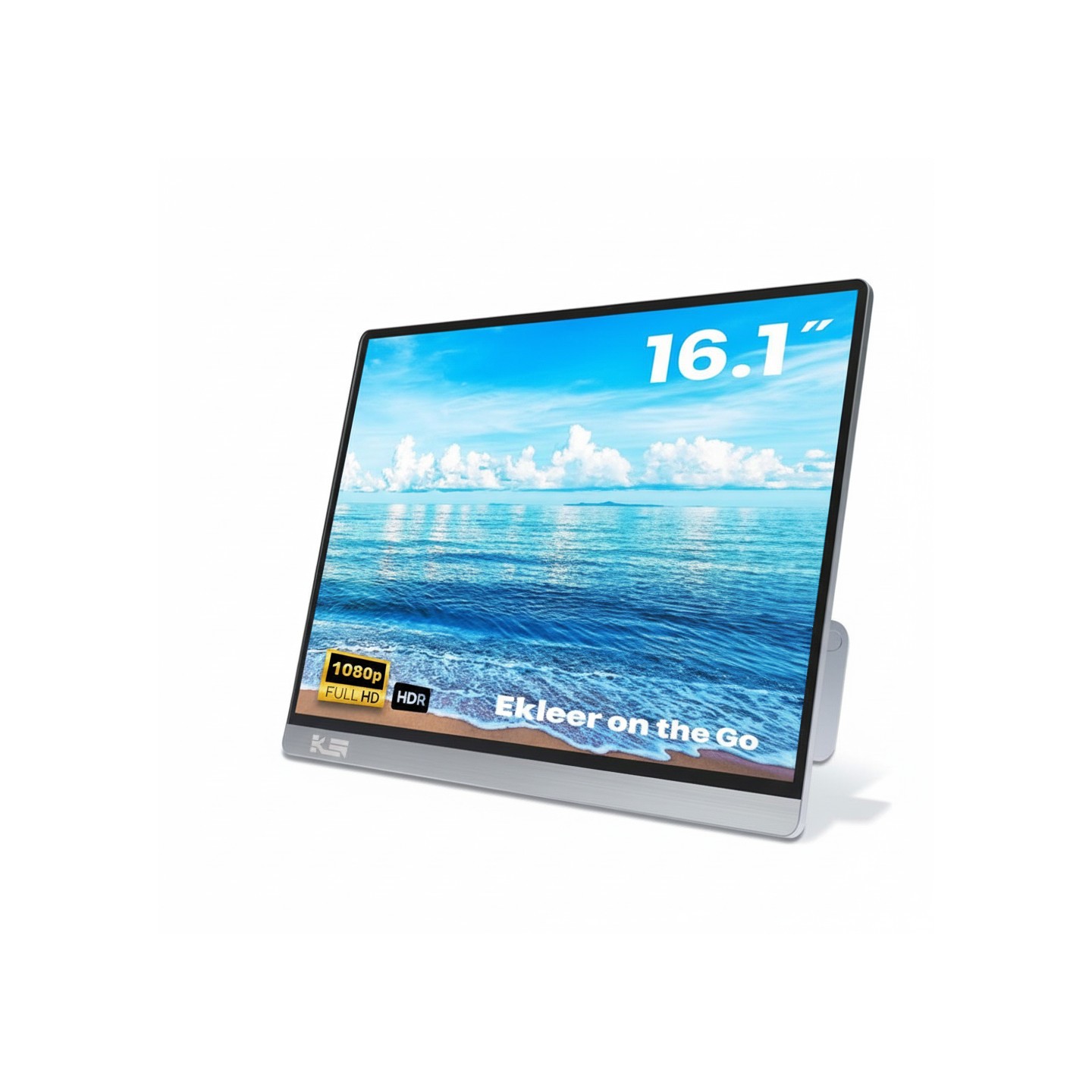 EKLEER 16' Portable LCD Display USB Type-C ink. Travel Pouch — Buy in Cyprus with Fast Delivery
