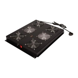 ROLINE 19-Zoll Dachlftereinheit 4 Lfter. ON OFF fr Serverschrank der PRO Serie. schwarz — Buy in Cyprus with Fast Delivery