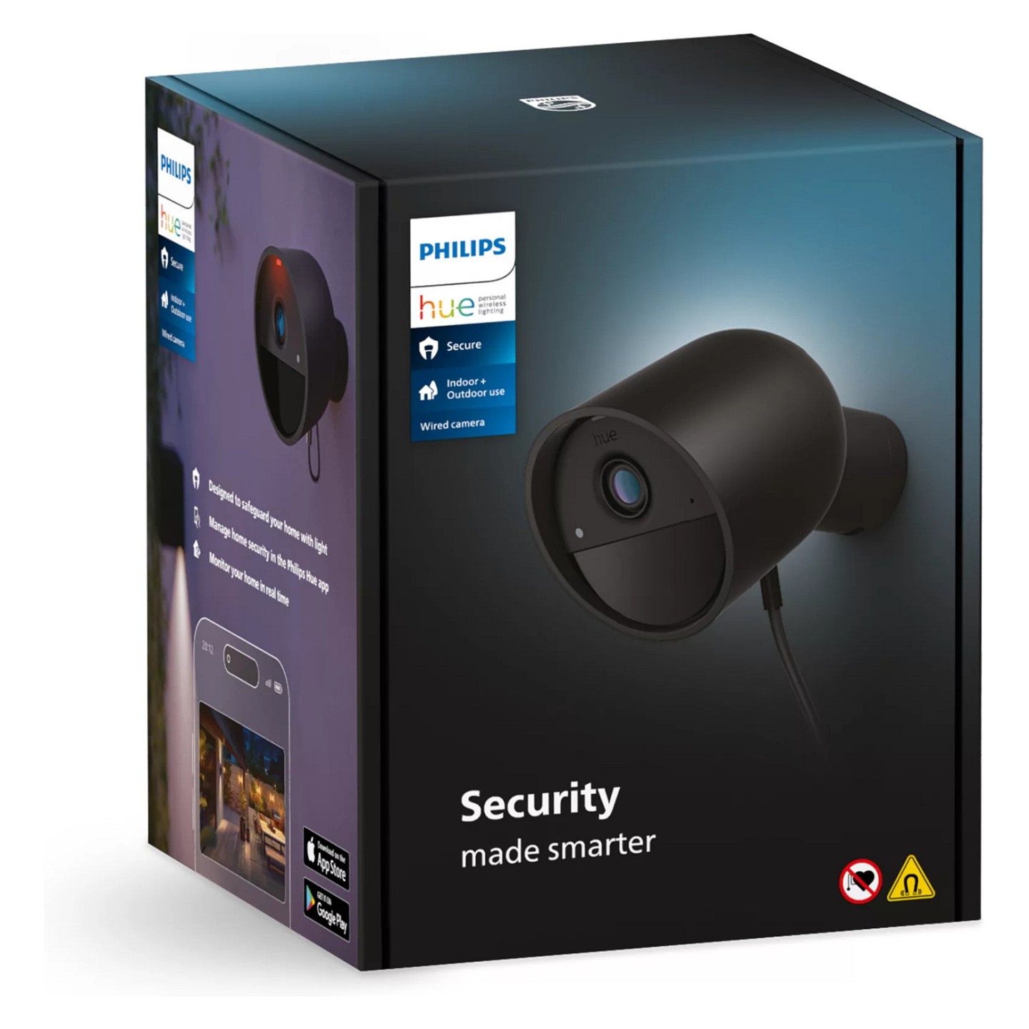 Philips Hue Secure kabelgebundene Kamera schwarz — Buy in Cyprus with Fast Delivery