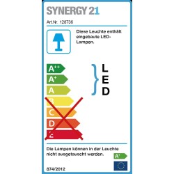 Synergy 21 LED Rundleuchte transparent 18W RL ww — Buy in Cyprus with Fast Delivery