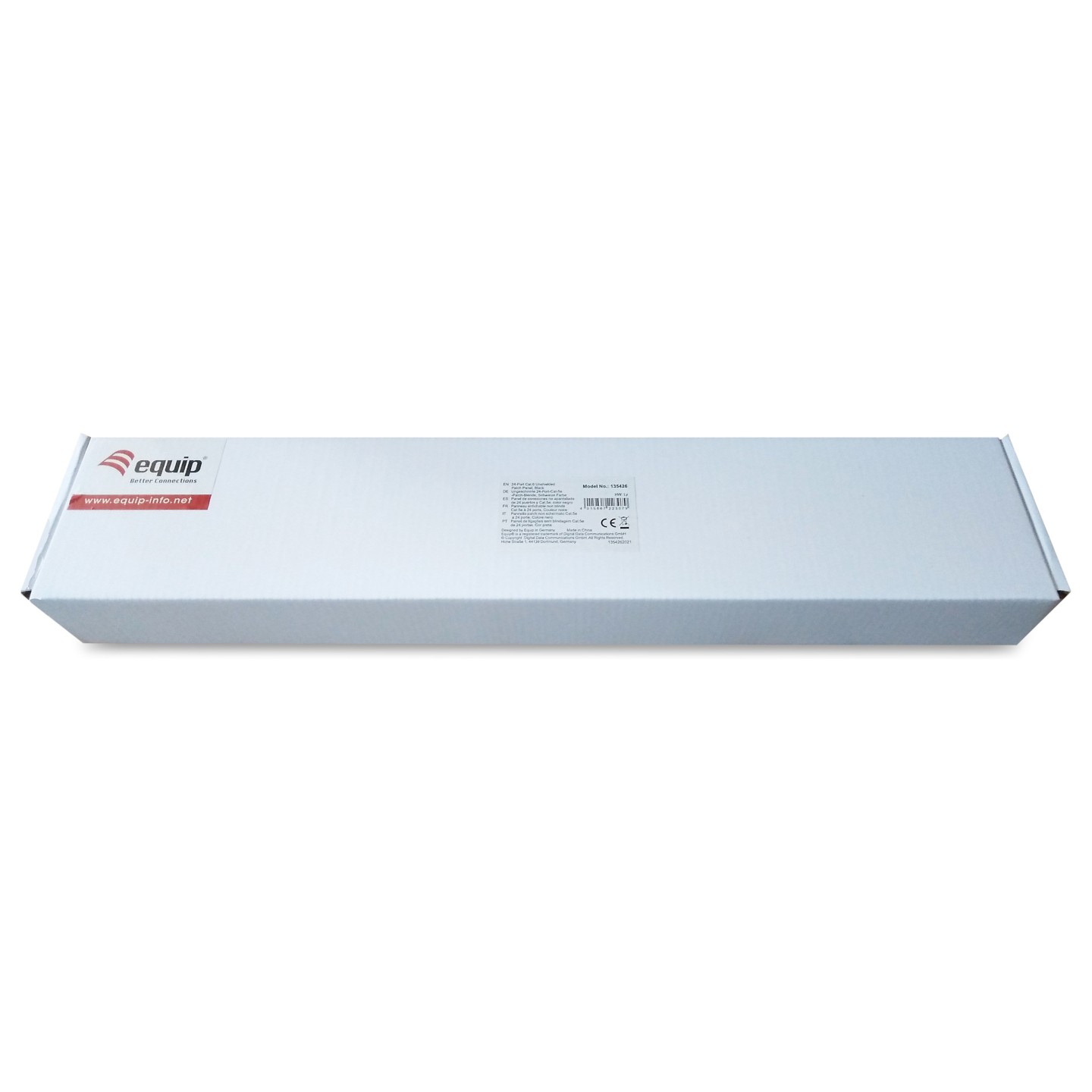 Equip Patchpanel 24x RJ45 Cat6 19' UTP 1HE ISO IEC schwarz — Buy in Cyprus with Fast Delivery