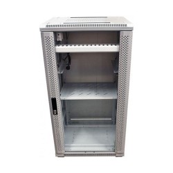 ALLNET Netzwerkschrank 19' 32HE B600 T 600mm Glastür Lichtgrau SNB-Serie — Buy in Cyprus with Fast Delivery