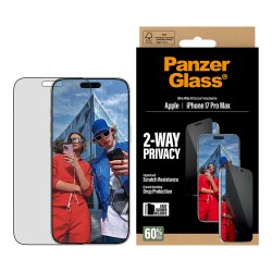 PanzerGlass 2-Way Privacy Schutzglas iPhone 17 Pro Max UWF — Buy in Cyprus with Fast Delivery